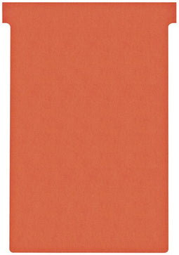 Nobo - T-kaart nobo nr.4 112mm rood 100 stuks