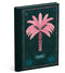 Lannoo Agenda (2026) - Agenda wire-o - Compact 120x160mm - Exotisch palmenmotief - Roze