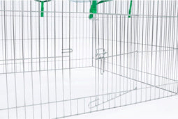 @Pet - @Pet - @Pet - Huisdierenren - voor - buiten - Castle - 144x112x60 - cm - metaal