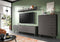 Furnilux Linea - Woonkamercombinatie - Grijs mat MDF en melamine - 40x269x175cm