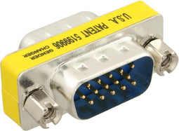 ValueLine GCHD-MM15P - VGA adapter - Male naar male - Zilver