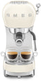 Smeg ECF02CREU - Espressomachine - 15 bar - Crème