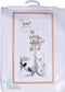 Thea Gouverneur - Borduurpakket met telpatroon - 1065 - Voorgesorteerde DMC Garens - Vogelhuisje - Linnen - 45 cm x 100 cm - DIY Kit
