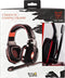 Under Control UC-250 - Bedrade PC Gaming Headset - Ruisonderdrukking - Zwart/Rood