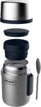 Stanley Adventure Stainless Steel All–In–One Food Jar 0,53L met spork | Lunchbox houdt 12 uur warm, of koud | Dubbelwandige Isolatie | Lekvrij | BPA-Vrij