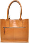Berba Dames Leren Handtas Icons 885-115 Cognac