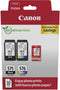 Canon PG-575 + CL-576 - Inktcartridge - 1x zwart 1x kleur - inclusief 50x fotopapier (1 pack)