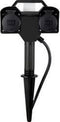 Extralux stopcontact op spike met afstandbediening IP 44