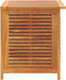 vidaXL - Tuinbox - met - jaloezieën - 60x50x56 - cm - massief - acaciahout