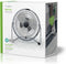 Nedis Tafelventilator - USB Gevoed - Diameter 150 mm 3 W 1 Snelheid - Chroom