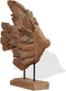 vidaXL Vissenbeeld 40x12x57 cm teakhout