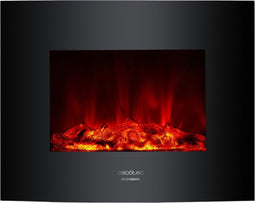 Decoratieve elektrische wandhaard Cecotec Warm 2600 Curved Flames 2000W