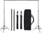 vidaXL - Fotostudioset - met - softboxlampen - en - achtergronden