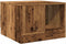 vidaXL - Salontafel - 50x50x36 - cm - bewerkt - hout - oud - houtkleurig