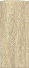 Bureau organiser 34,5x15,5x35,5 cm hout sonoma eikenkleurig