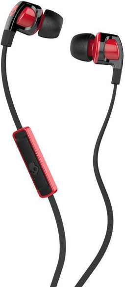 Skullcandy Smokin' Buds 2 - In-Ear - Microfoon met afstandsbediening - Zwart/Rood