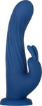 Roterende rabbitvibrator op zuignapvoet Evolved - - Blauw