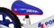 AMIGO Police - Loopfiets 12 inch - Jongens - Wit/Blauw
