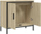 vidaXL - Wastafelkast - 60x30x60 - cm - bewerkt - hout - sonoma - eikenkleurig