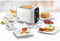 Unold 38410 - Toaster - Traploze temperatuurregelaar en opwarmfunctie - Wit