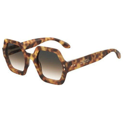 Isabel Marant IM-0004-N-S-C9B - Zonnebril Dames - UV400 - Geel Multicolour Ø 52 mm