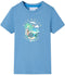 vidaXL - Kindershirt - 128 - middenblauw