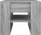 vidaXL - Salontafel - 55,5x55x45 - cm - bewerkt - hout - grijs - sonoma - eikenkleurig