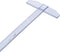 Aristo AR-23174 - Tekenhaak 40cm - mm/cm/inch schaalverdeling - met anti-slip noppen