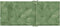 vidaXL - Stoelkussens - 4 - st - hoge - rug - bladpatroon - oxford - stof