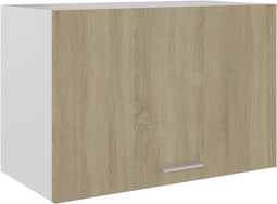 vidaXL - Hangkast - 60x31x40 - cm - bewerkt - hout - sonoma - eikenkleurig