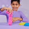 Kinetic Sand - Squish N’ Create met 382 g blauw geel en roze origineel kinetisch zand en 5 gereedschappen - Sensoriche speelgoed