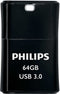 Philips Pico - USB 3.0 Flash Drive - 64GB - Zwart