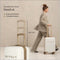 SUITSUIT Fusion - Handbagage koffer 55x35x20 - Lichtgewicht - TSA cijferslot - Wit