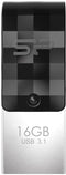 Silicon Power C31 - USB Pendrive - 16GB Dual USB 3.1 en Type-C - Zilver