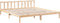 vidaXL - Bedframe - extra - lang - zonder - matras - massief - grenenhout - 200x220 - cm
