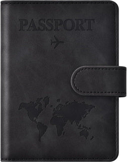 Travelhawk Paspoorthoesje - Organizer - RFID Blocking - Zwart