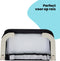 Draagbare Bedhek Dark Grey 106x42cm