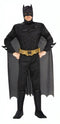 Batman Deluxe - Kostuum - Volwassenen - M - gespierde borstkas cape riem