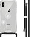 iMoshion Hoesje Geschikt voor iPhone Xs / X Hoesje Met Koord - iMoshion Design Hoesje met Koord - Wit / Transparant / Dandelion