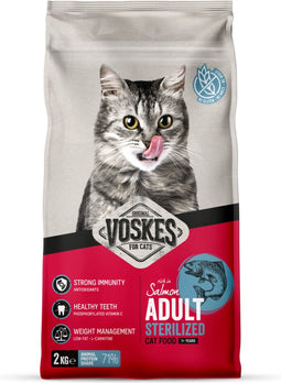 Voskes Kattenbrokken Sterilized Adult Zalm 2 kg