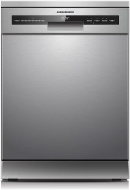 Heinner HDW-FSM60714AXD+++ - Vrijstaand Vaatwasser - 14 Couverts - 7 Wasprogramma’s - Antraciet