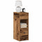 vidaXL - Nachtkastjes - 2 - st - met - lade - 25x31x66 - cm - oud - houtkleurig