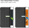 Just in Case iPad Mini (2019) - Smart Tri-Fold Case - Duurzaam kunststof en kunstleder - Zwart