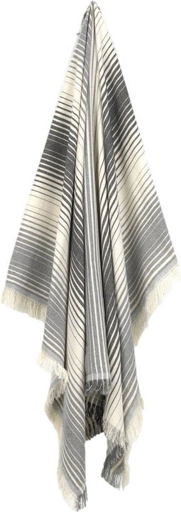 Strandhanddoek Alexandra House Living Ibiza Grijs 125 x 180 cm
