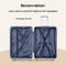 SKYCASES Urban Adventurer - Medium Reiskoffer - Cijferslot - 44x27x66cm - 79L - Lichtgrijs