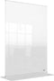 Nobo Premium Plus A3 Vrijstaand Posterframe/Informatiebord - Dubbelzijdig - Transparant Acryl