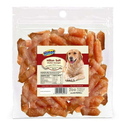 Snack voor honden Hilton Soft chicken sausages Kip 500 g