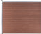 vidaXL - Schuttingpanelenset - 526x146 - cm - HKC - zwart