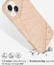 Selencia iPhone 14 - Backcover - 100% gerecycled - Earth Leaf Beige
