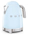 Smeg KLF04PBEU - Waterkoker - 1,7l - 2400W - Instelbare temperatuur - Roestvaststaal (Inox)